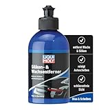 LIQUI MOLY Silikon- & Wachsentferner, Art.-Nr. 1555 I 250 ml reinigender Silikonentferner flüssig für Glas-, Lack- & Chromteile I Schlierenfreie Sicht und mehr Sicherheit I Silikonreiniger